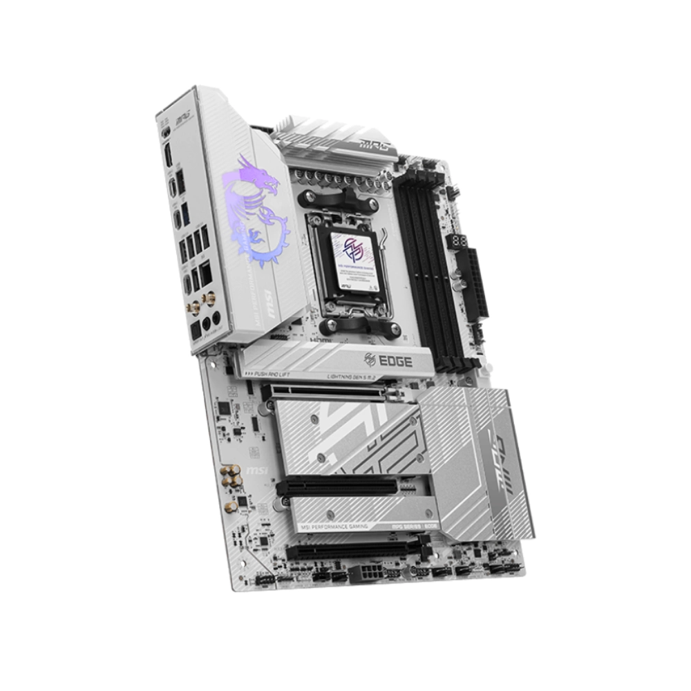 MSI Motherboard  MPG B850 Edge TI WIFI DDR5 For AMD view 3